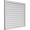 Ekena Millwork Vertical Surface Mount PVC Gable Vent w/ 2"W x 2"H , Brickmould Sill Frame, 42"W x 36"H GVPVE42X3603SN - alternate 3